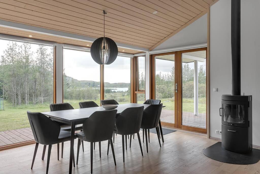 Scandinavian Villa In South Iceland Laugaras Kültér fotó